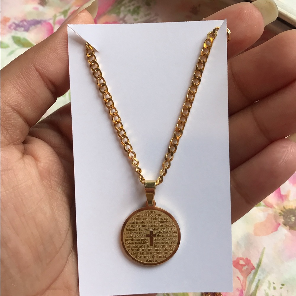 Padre nuestro necklace